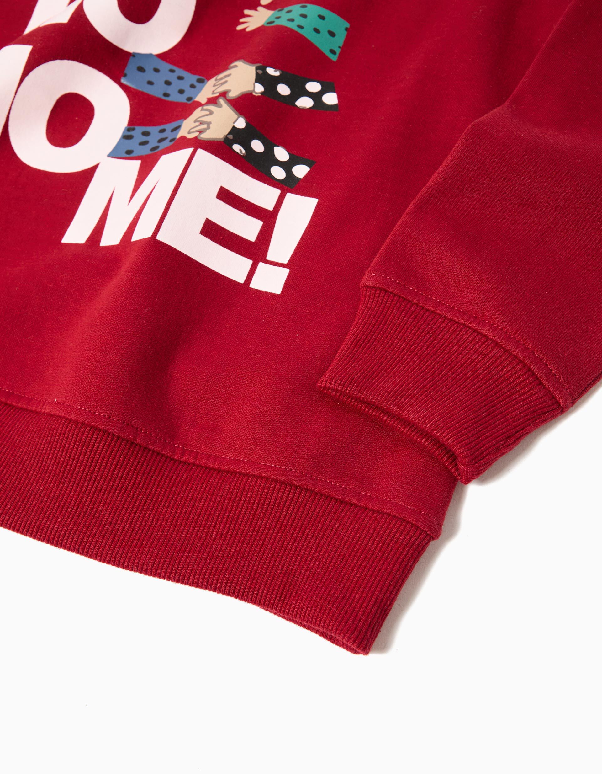 Comprar Online Sweatshirt de Natal, Menino, Vermelho