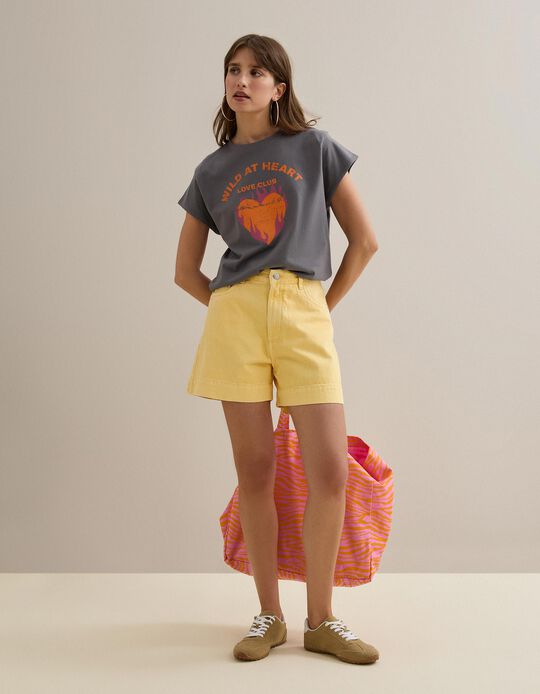 Comprar Online Cal&ccedil;&otilde;es de Ganga, Mulher, Amarelo Claro