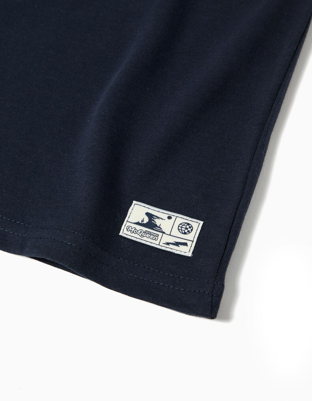 T-shirt 'Cars', Menino, Azul Escuro 