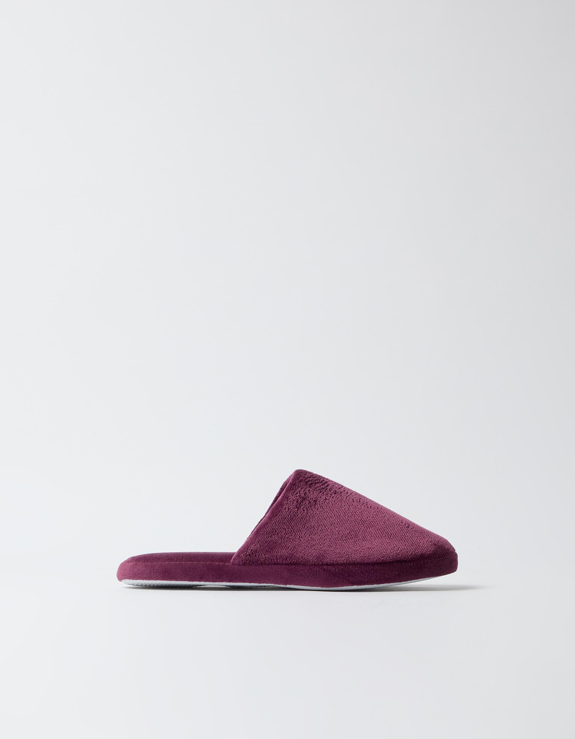 Comprar Online Chinelos De Quarto, Mulher, Vermelho Escuro