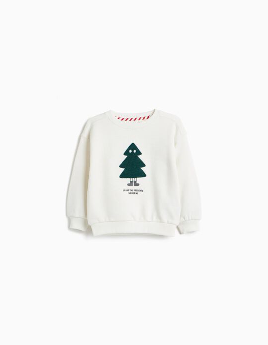 Comprar Online Sweatshirt Estampada, Menino, Branco