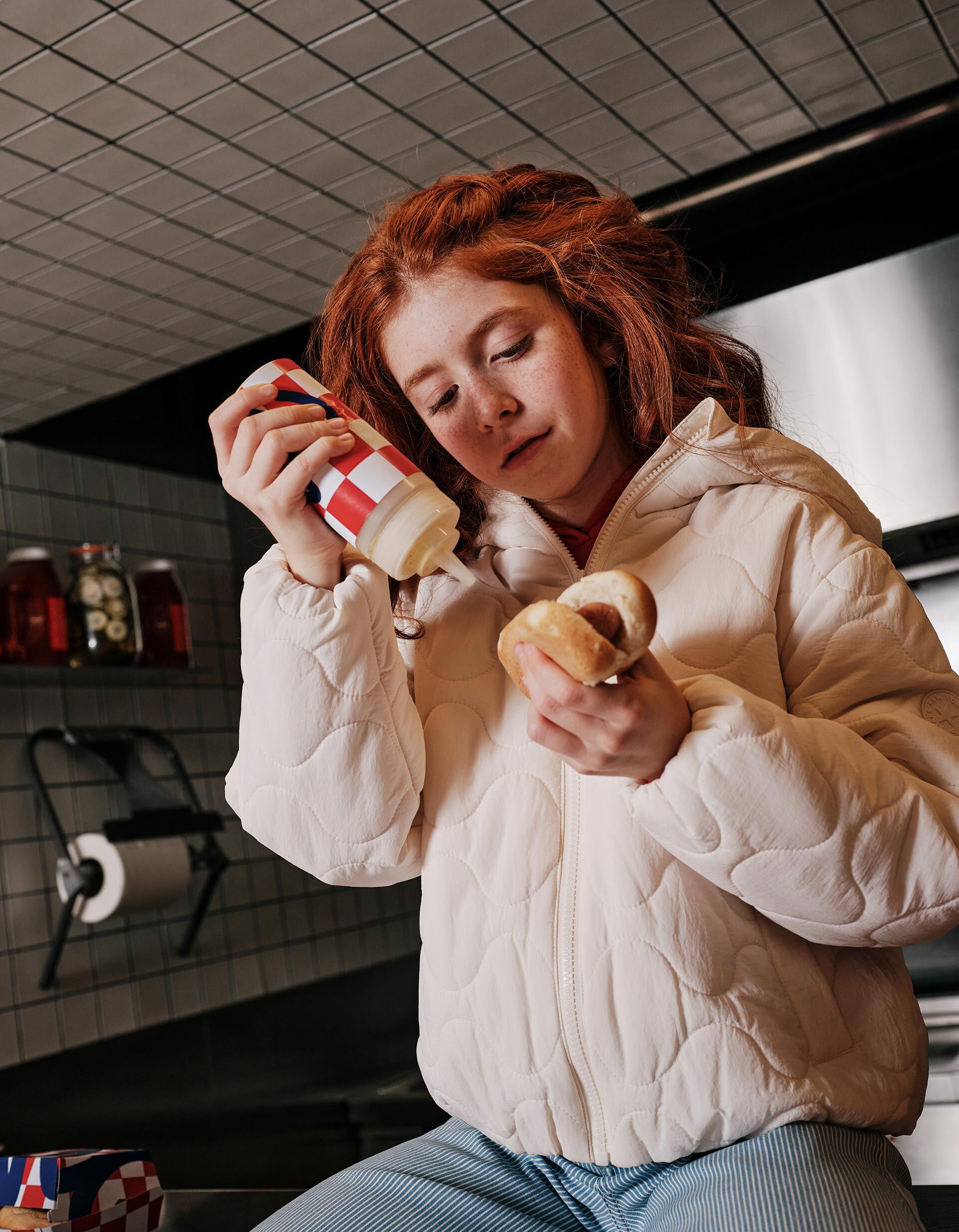 Comprar Online Casaco Acolchoado, Menina, Branco