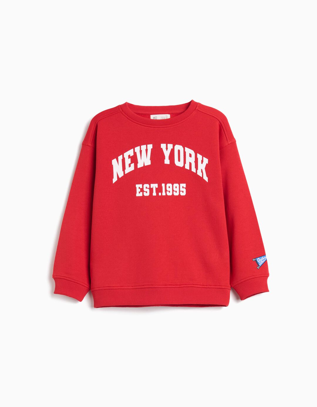 Sweatshirt de Felpa, Menino, Vermelho 