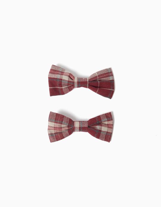 Comprar Online Pack 2 Ganchos De Cabelo, Menina, Vermelho