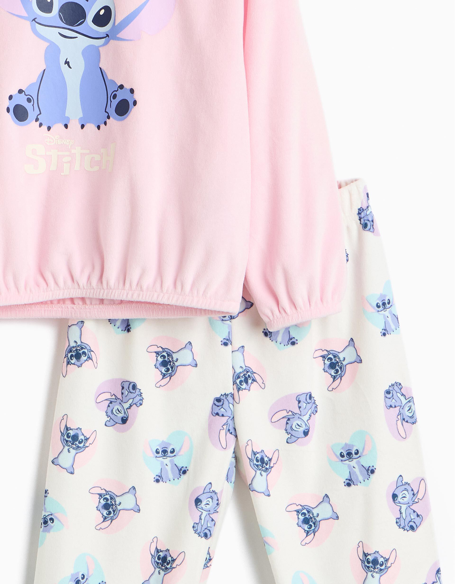 Comprar Online Pijama De Veludo 'Stitch' &copy;Disney, Menina, Rosa