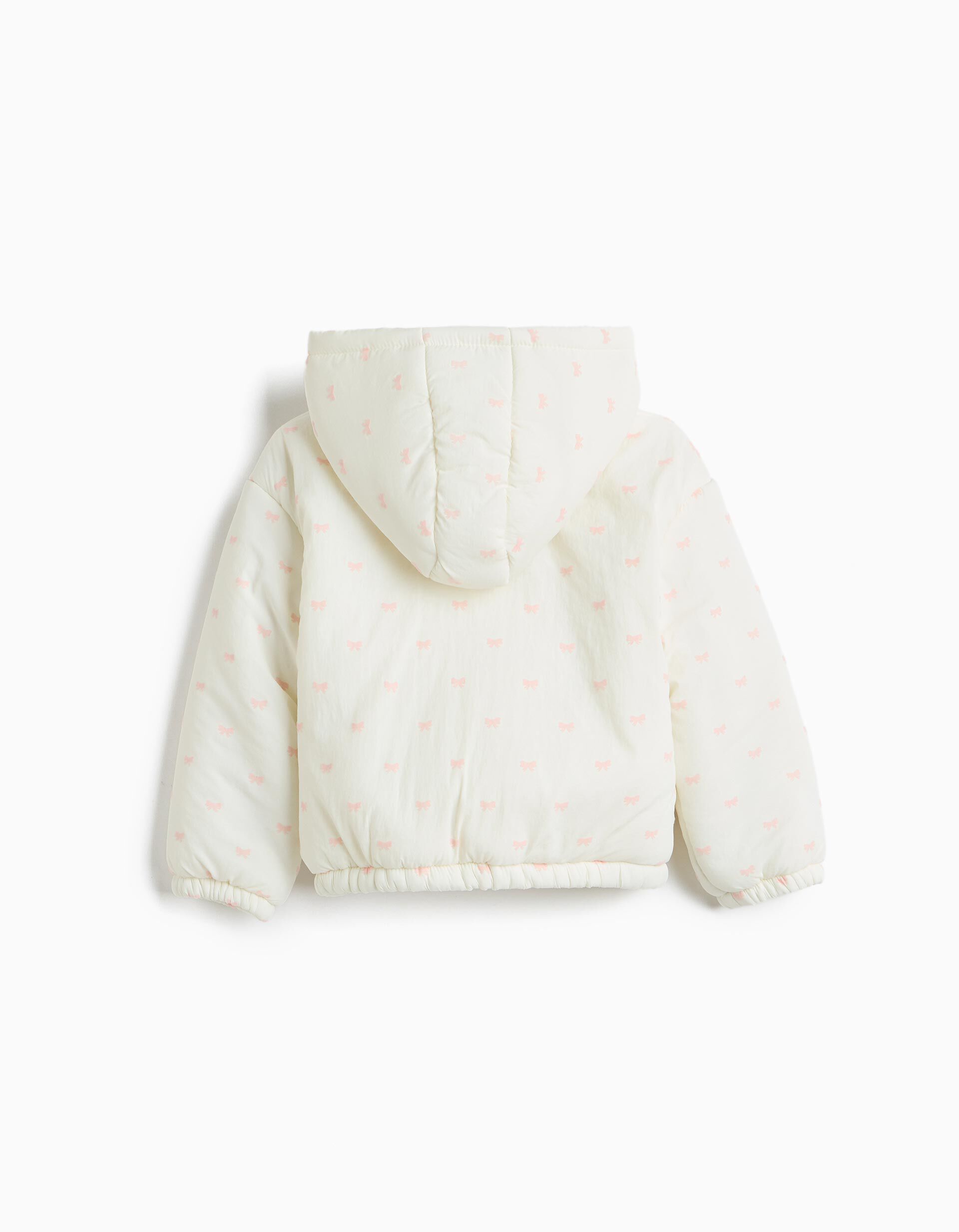 Comprar Online Casaco Acolchoado Com Capuz, Menina, Branco