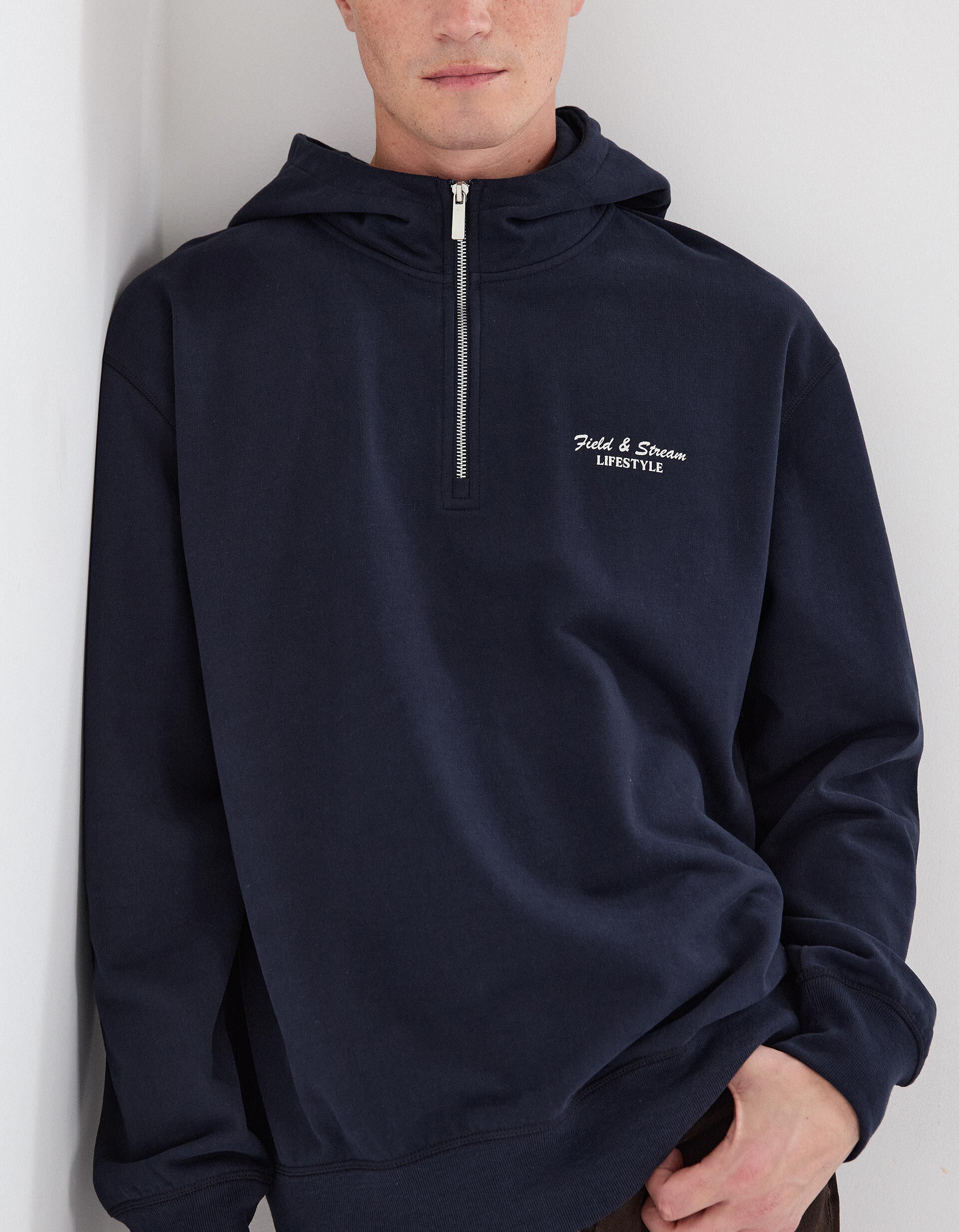 Comprar Online Sweatshirt com Capuz, Homem, Azul Escuro