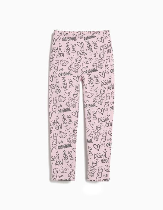 Comprar Online Leggings, Menina, Rosa Claro