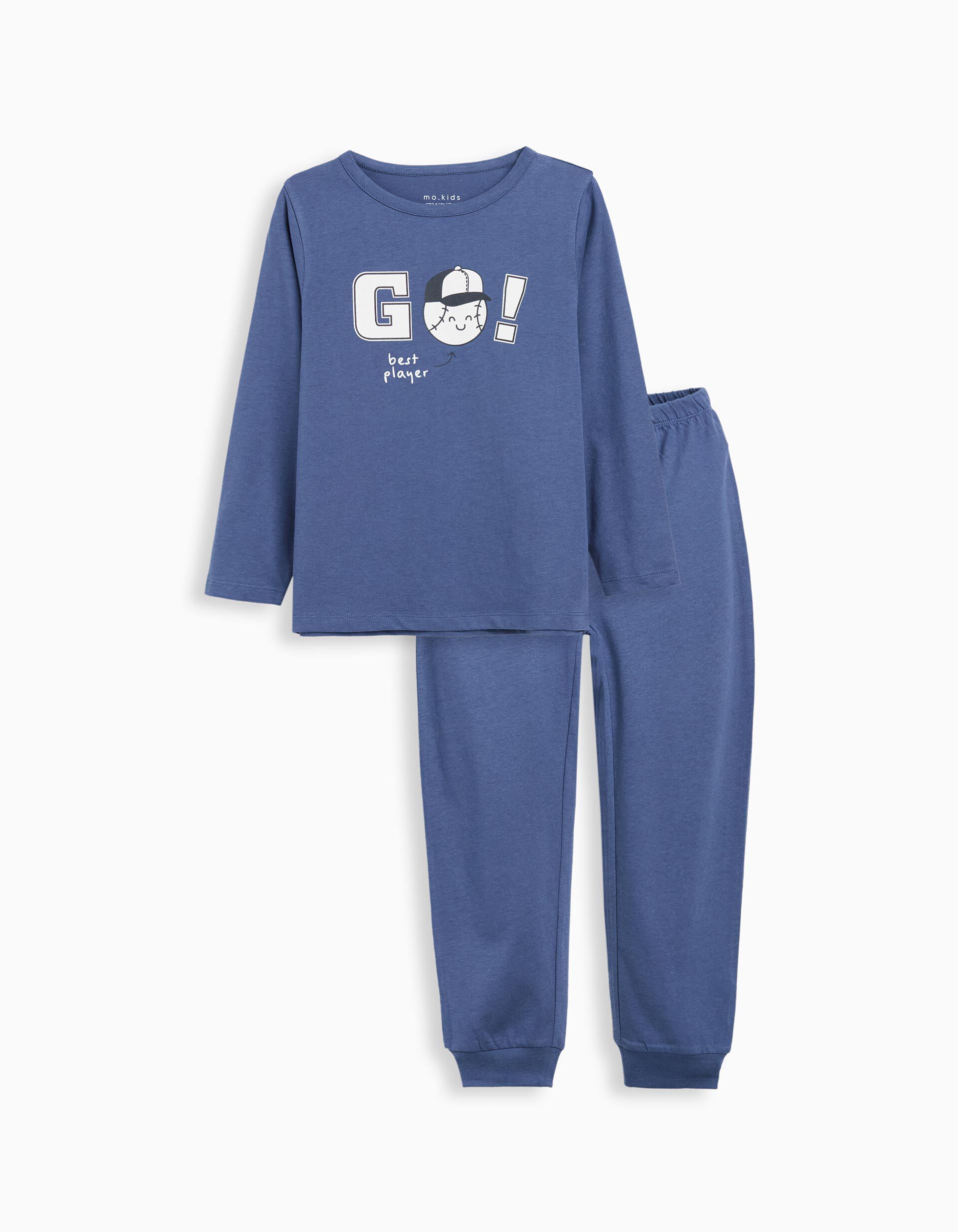Comprar Online Pijama Jersey, Menino, Azul Escuro