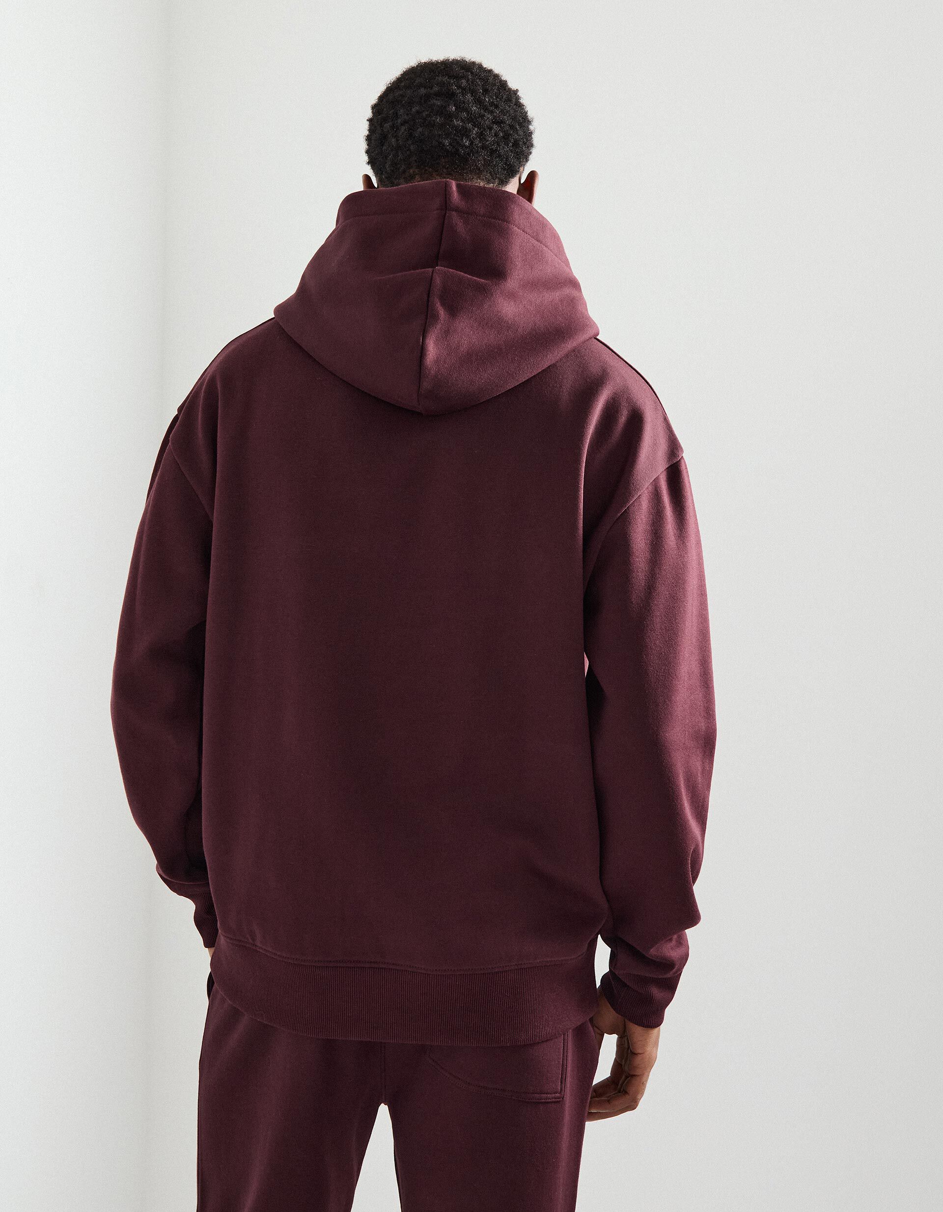 Comprar Online Sweatshirt Felpa com Capuz, Homem, Castanho Escuro