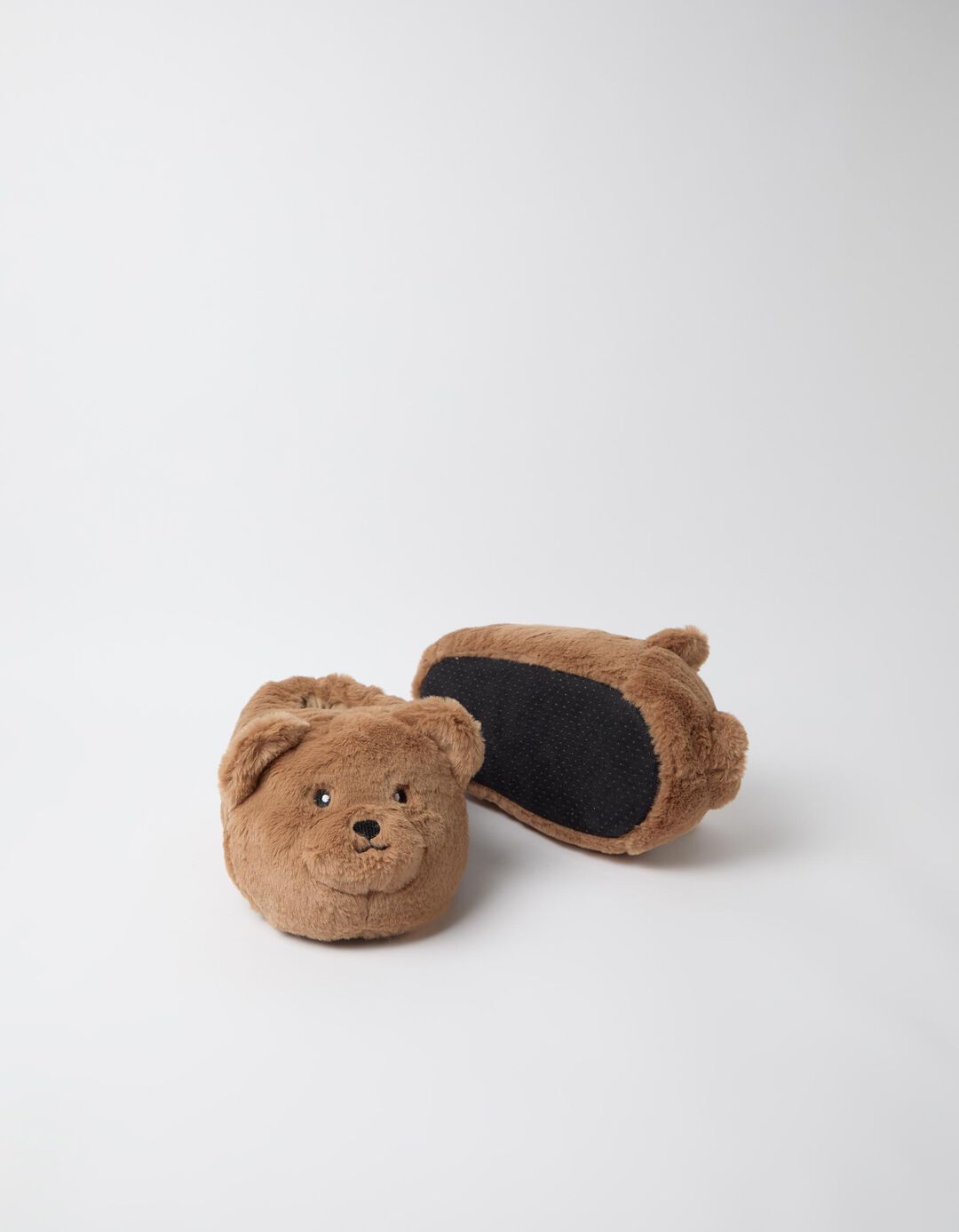 Pantufas Urso, Mulher, Castanho
