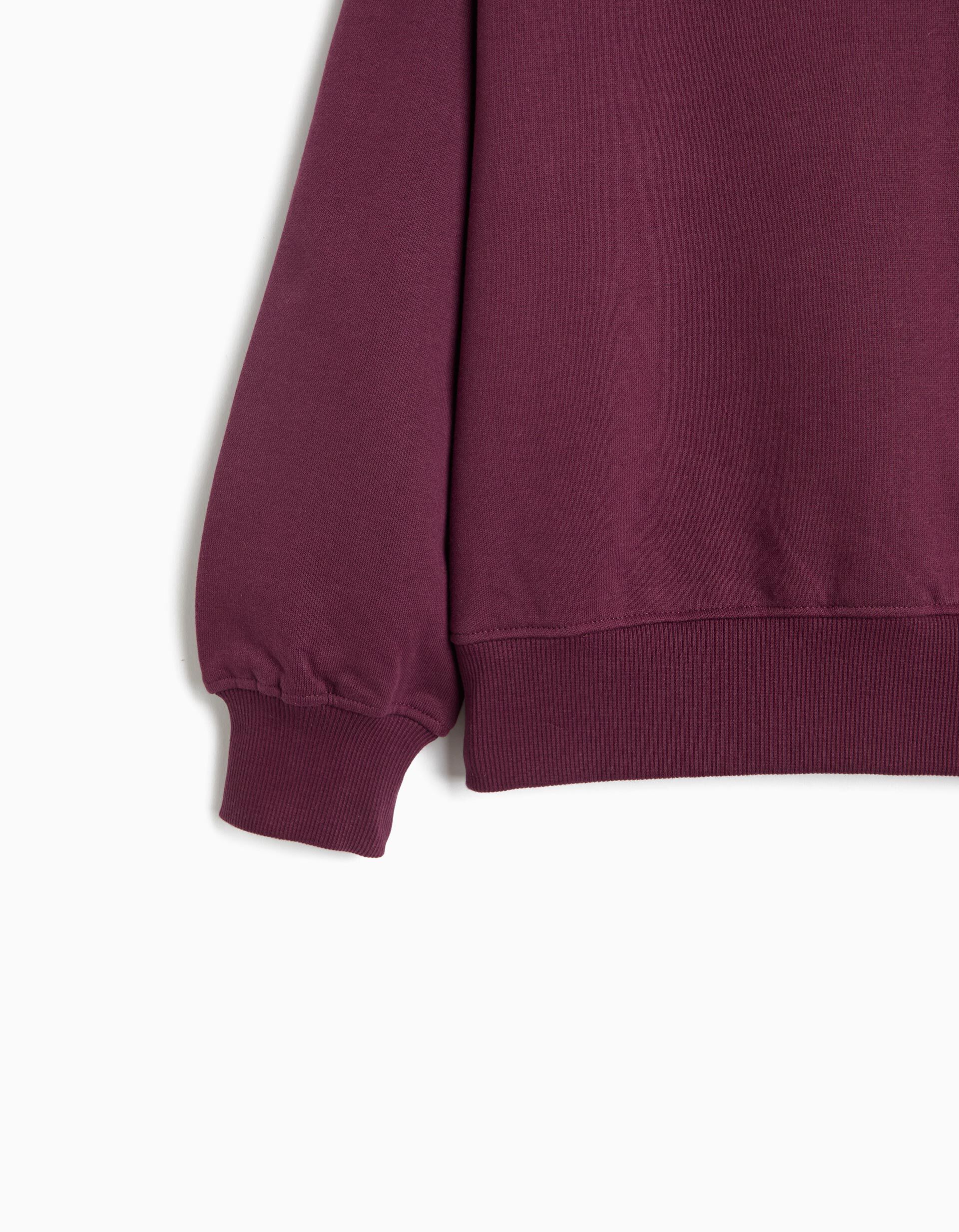 Comprar Online Sweatshirt 'Capybara' &copy;Capyfun, Menina, Vermelho Escuro