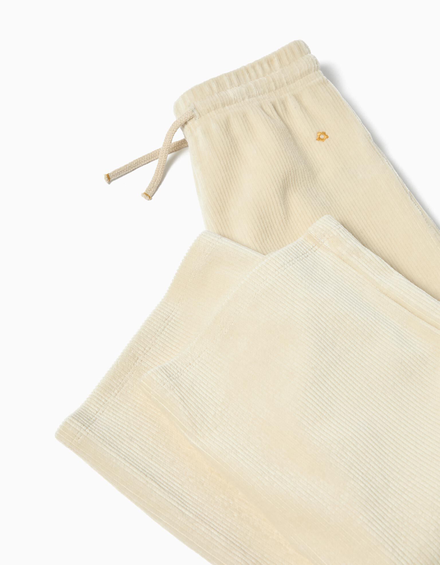 Comprar Online Cal&ccedil;as de Malha, Menina, Bege Claro