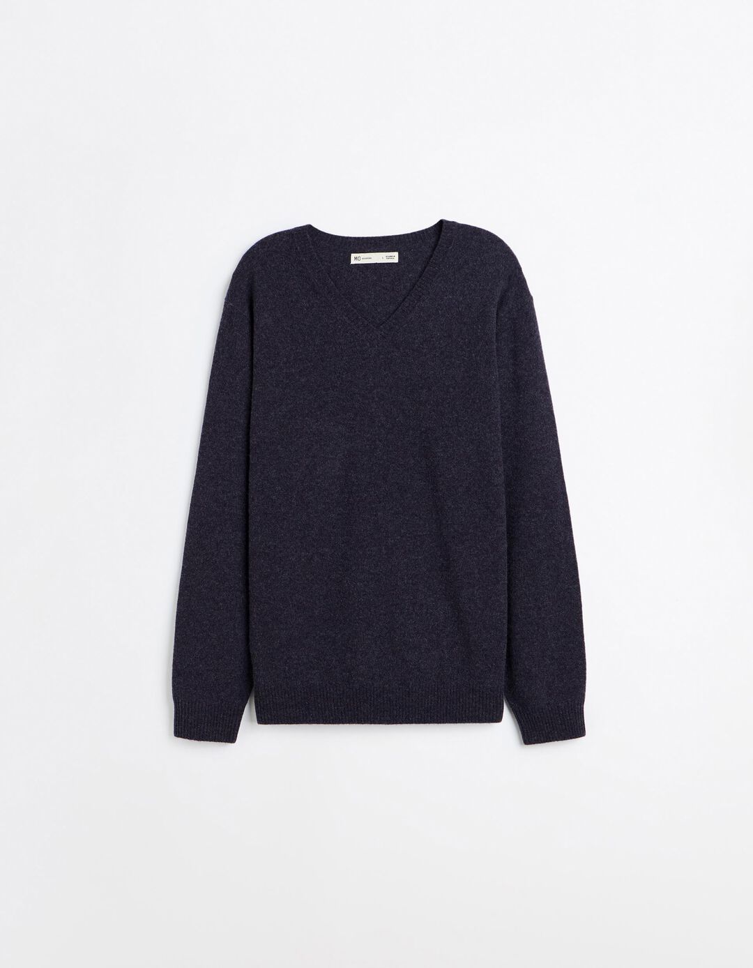 Camisola Com Mistura De L&atilde;, Homem, Azul Escuro
