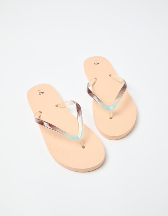 Comprar Online Chinelos de Dedo, Mulher, Bege