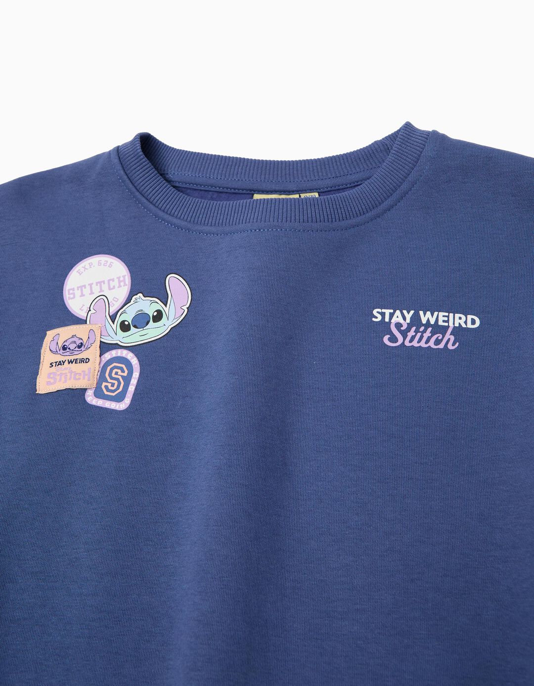 Sweatshirt 'Stitch' &copy;Disney, Menina, Azul