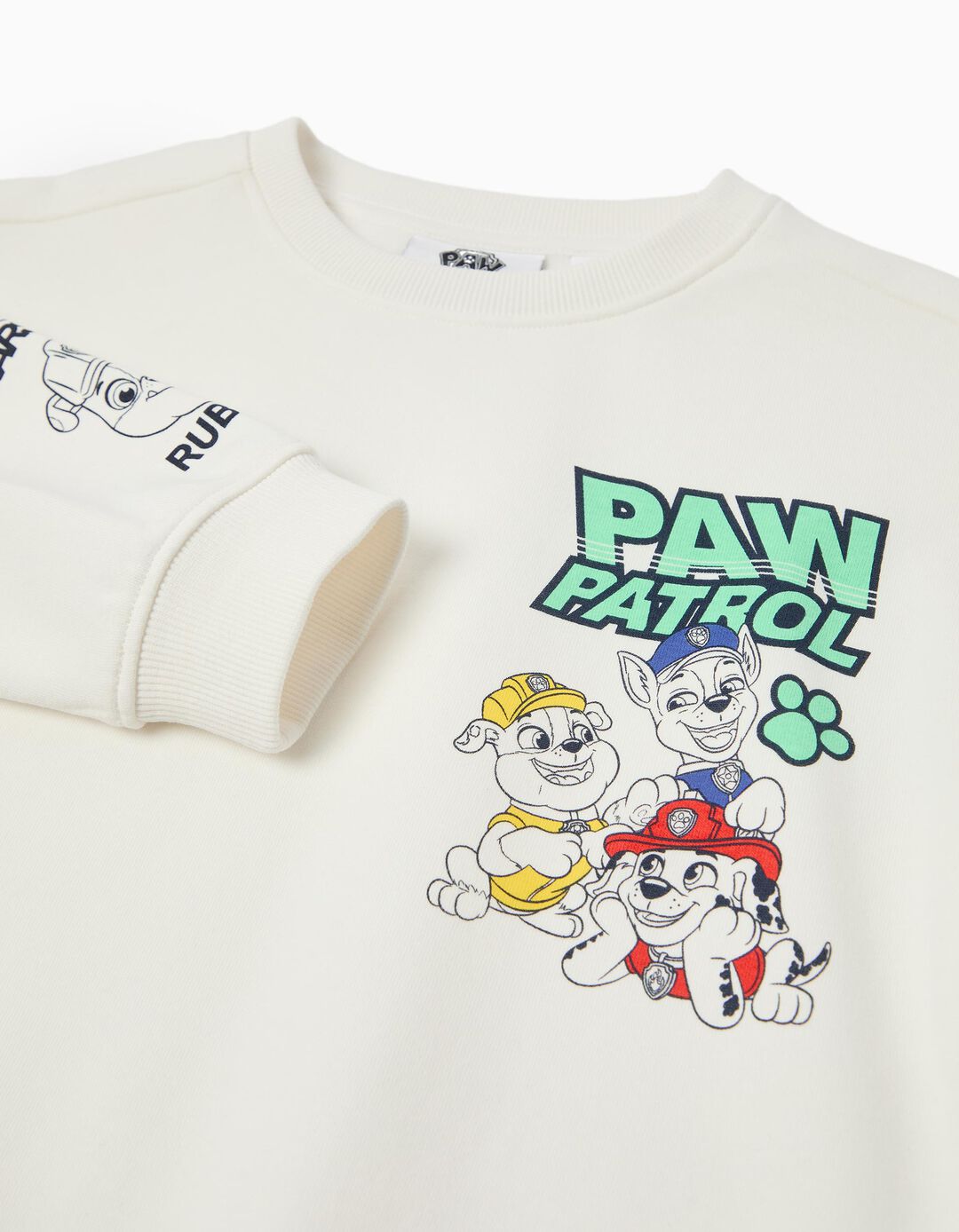 Sweatshirt de Felpa 'Paw Patrol', Menino, Branco