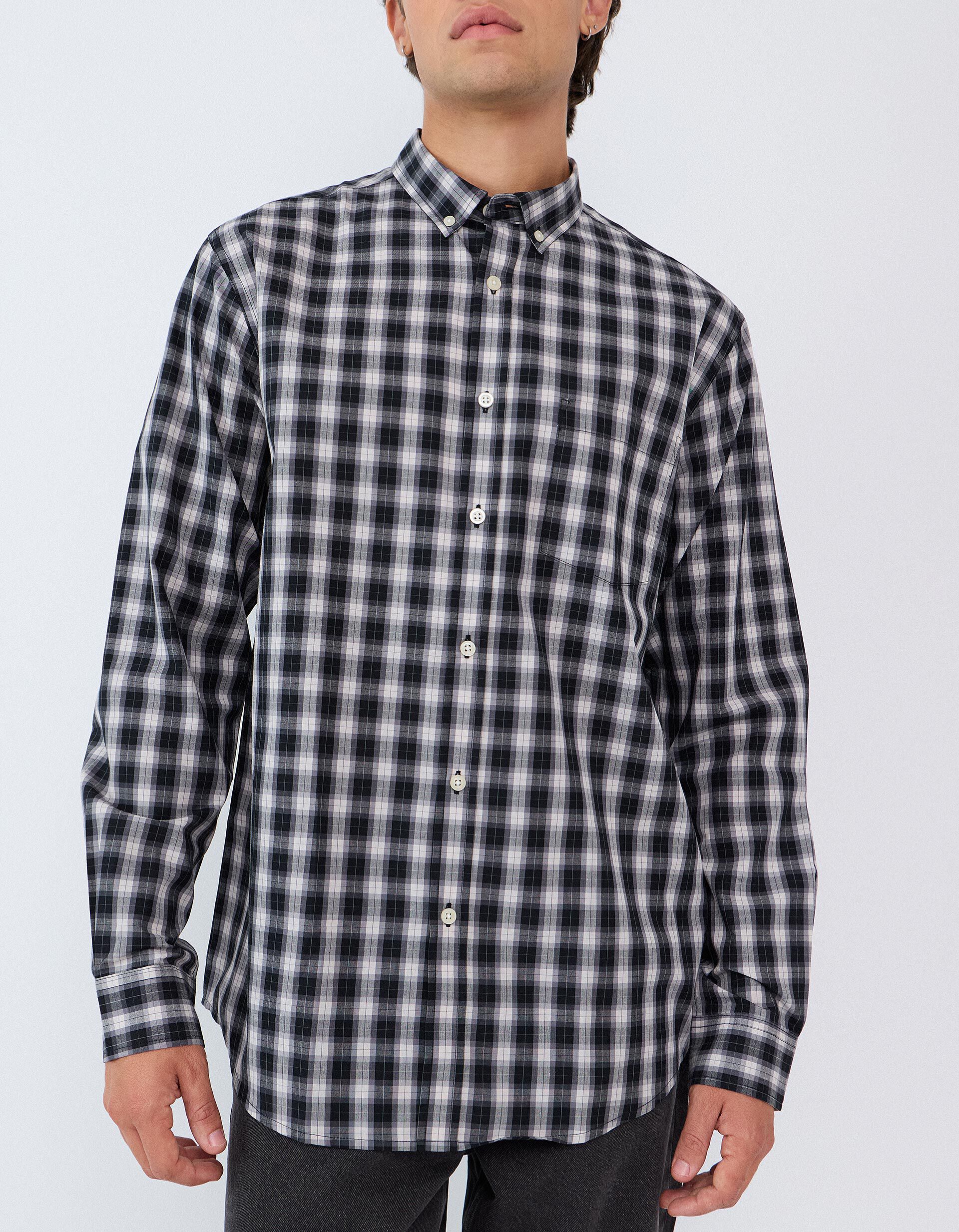 Comprar Online Camisa De Popelina, Homem, Cinzento