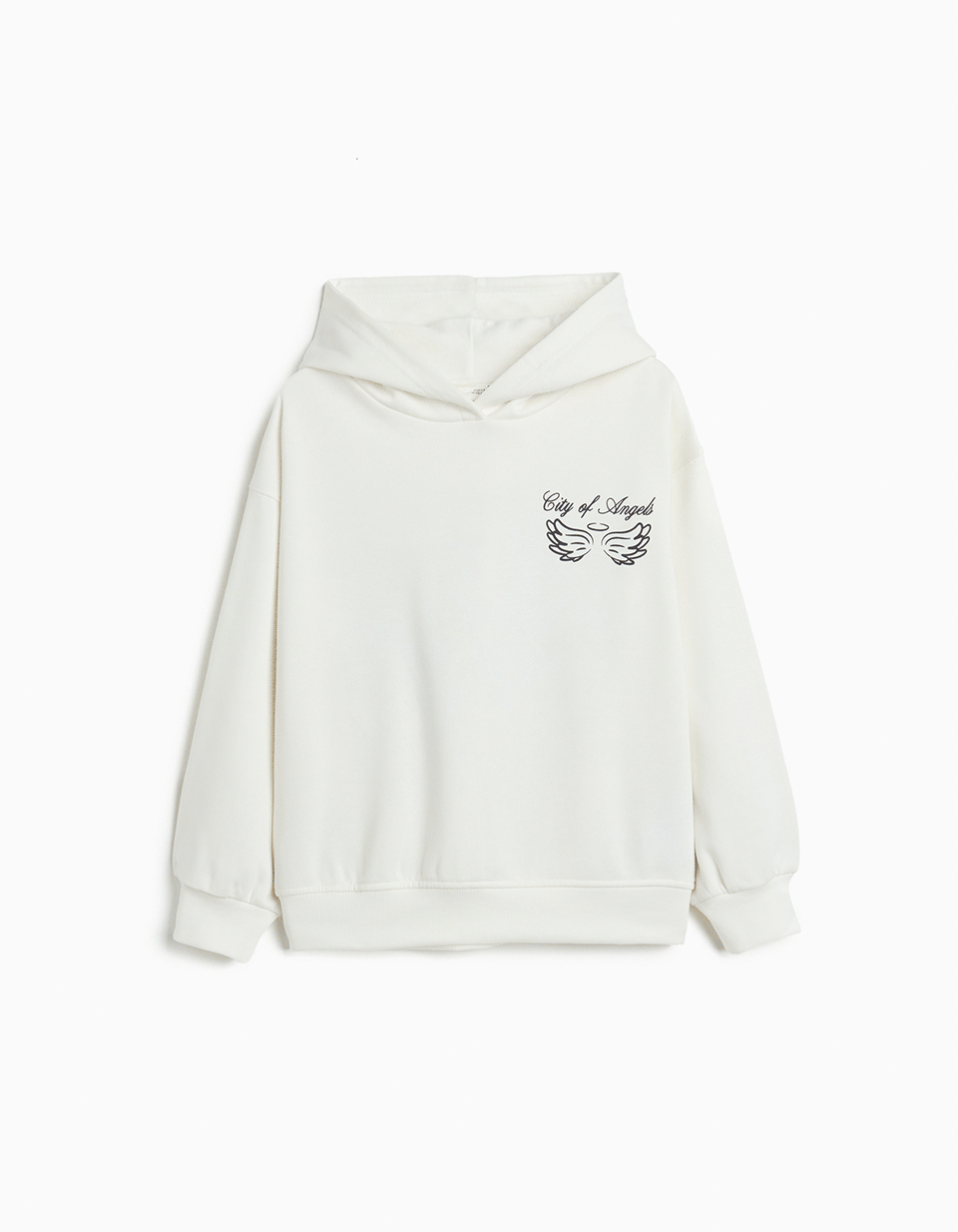 Comprar Online Sweatshirt de Felpa Capuz, Menina, Branco