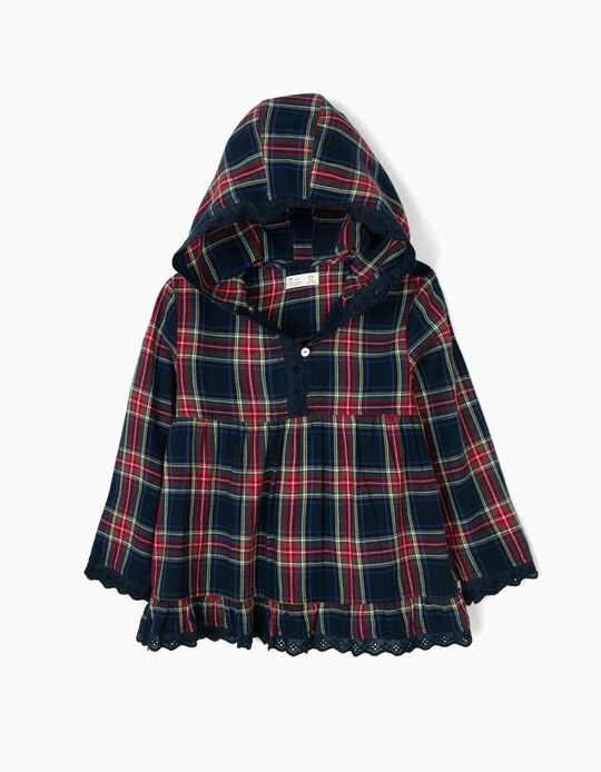 Blusa Menina Xadrez B&S