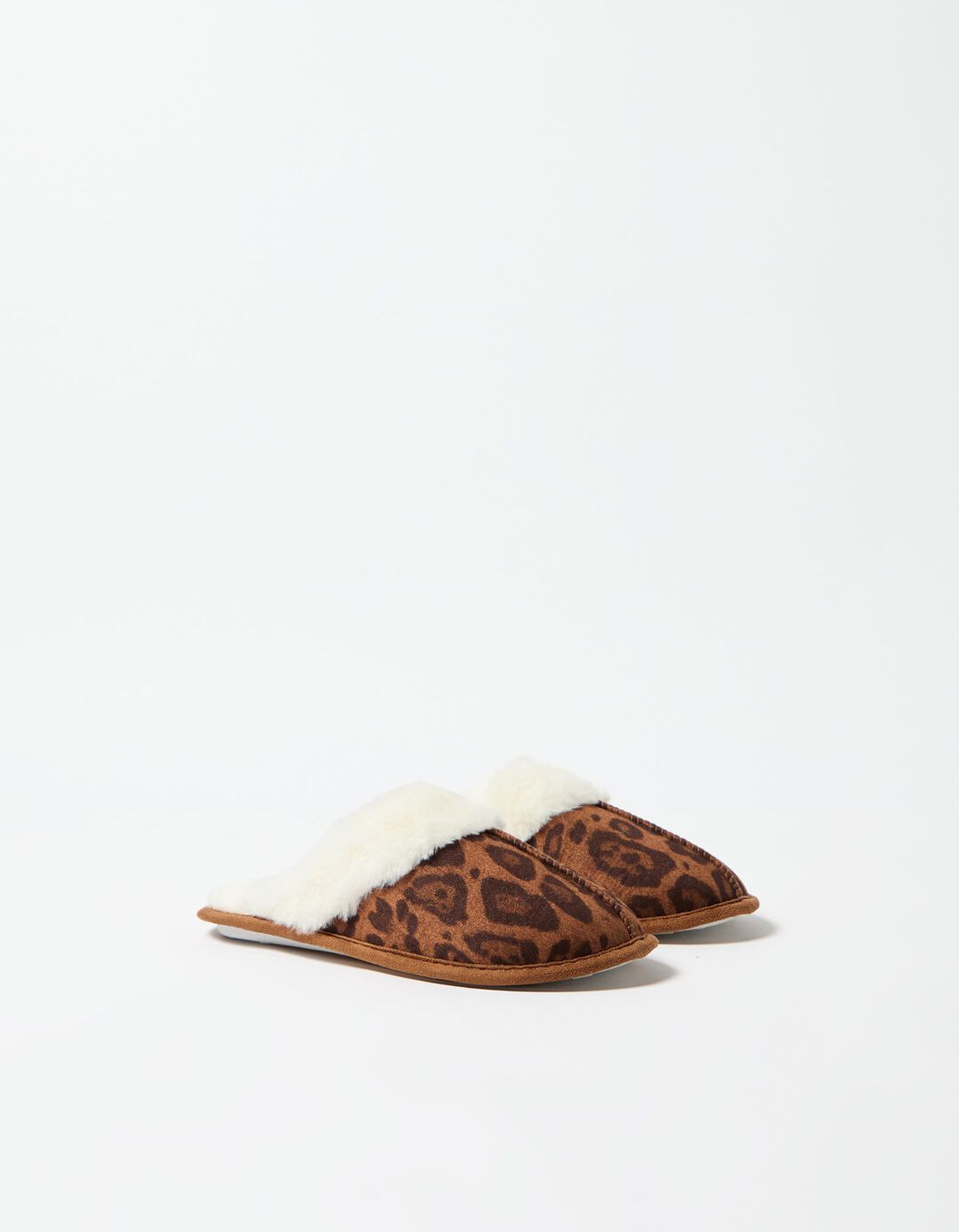 Chinelos de Quarto Animal Print, Mulher, Castanho 