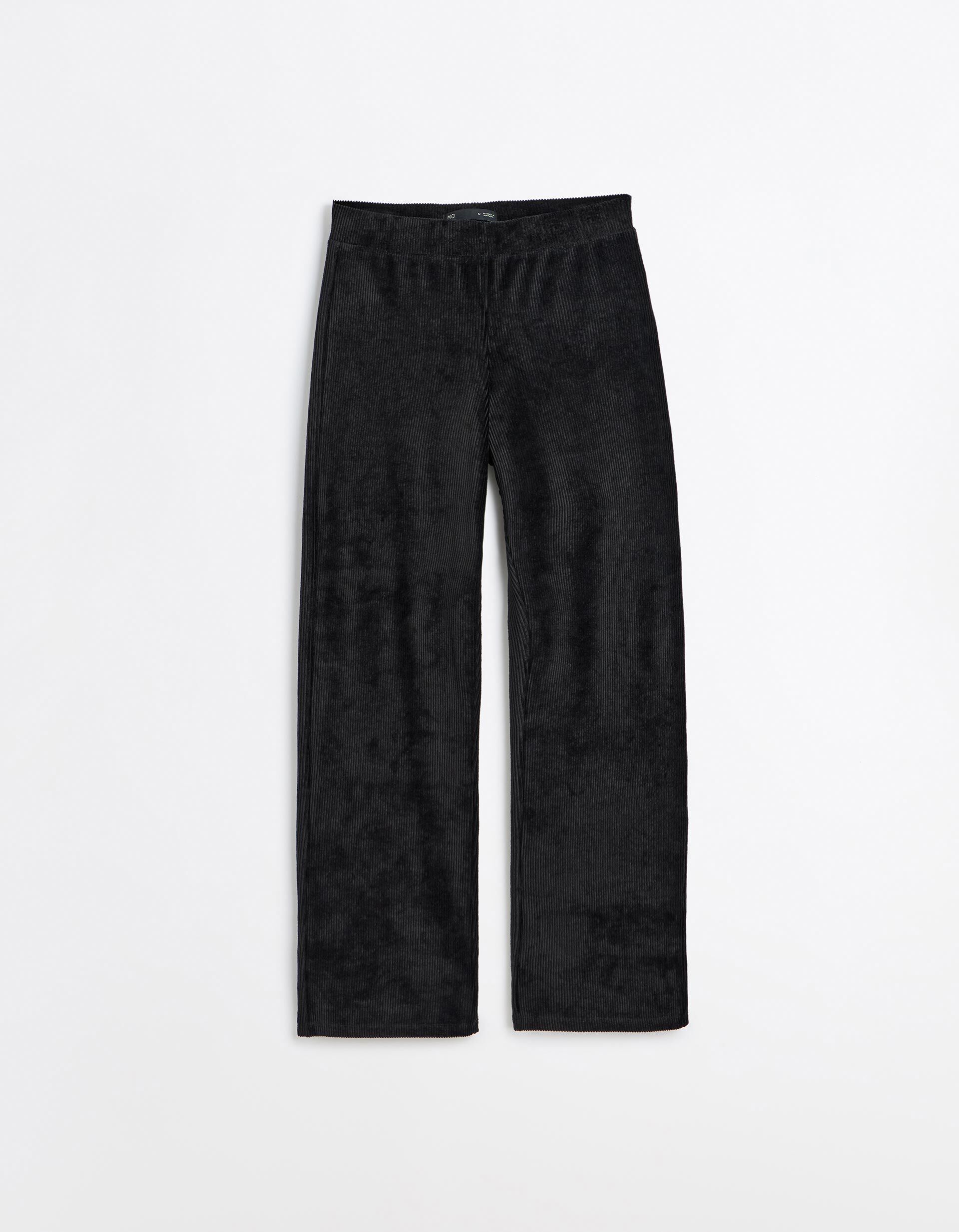 Comprar Online Cal&ccedil;as Efeito Bombazina, Mulher, Preto