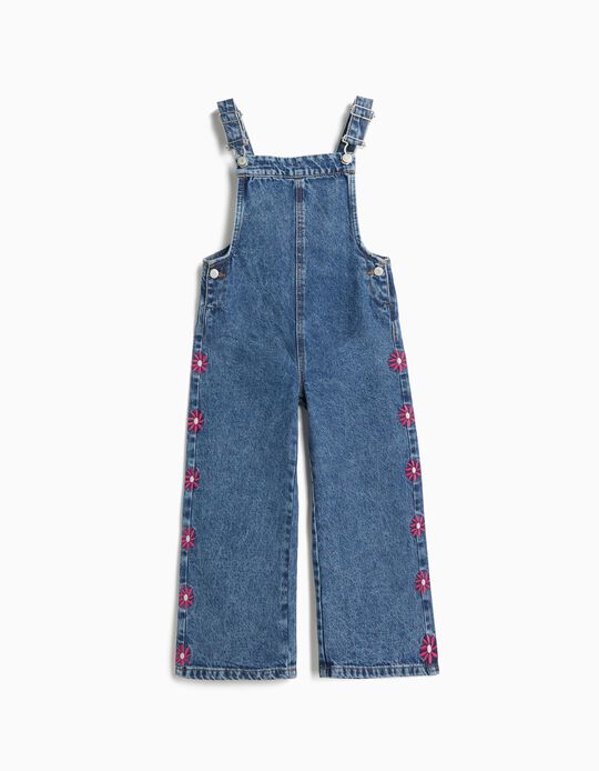 Comprar Online Jardineiras De Ganga, Menina, Azul 