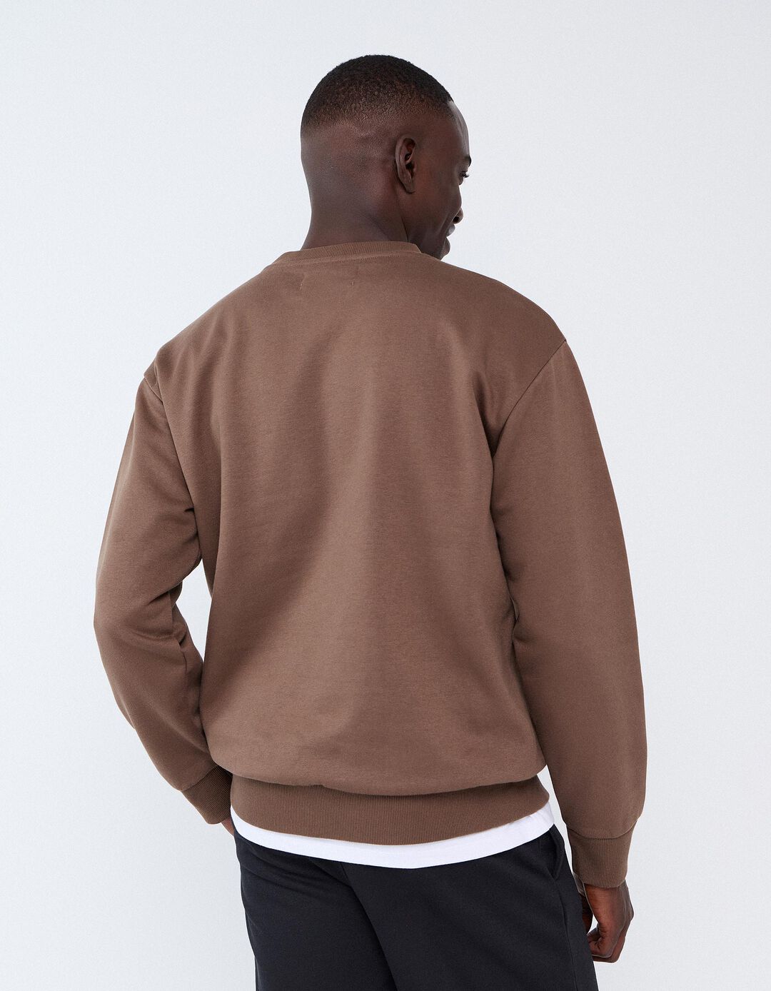 Sweatshirt Garment Dye, Homem, Castanho