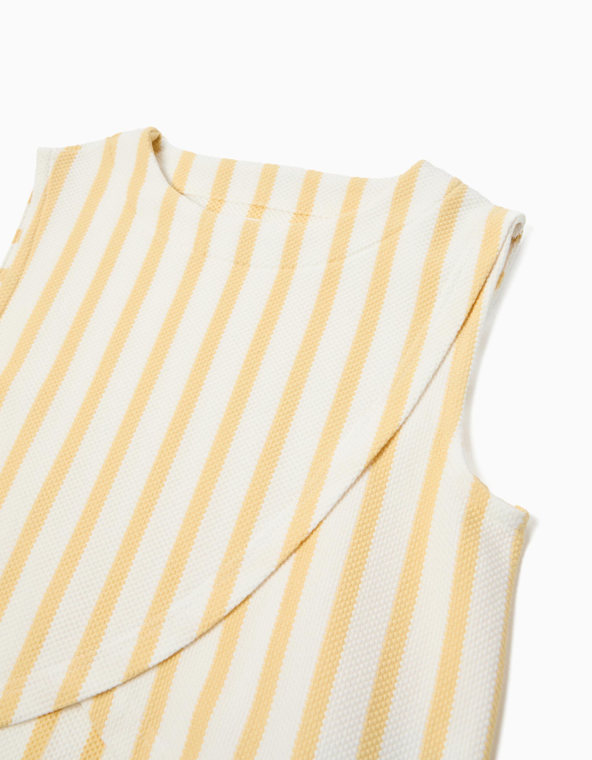 Comprar Online Top Riscas, Menina, Amarelo Claro