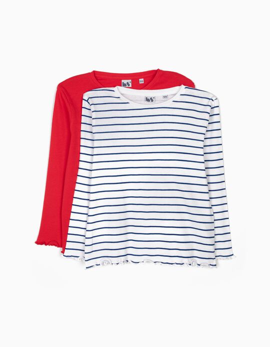 Pack of 2 Long-Sleeved Tops