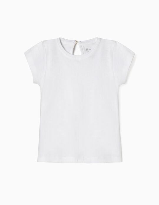 T-shirt B&aacute;sica Branca