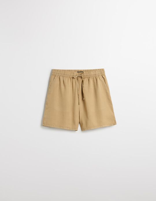 Comprar Online Calções Liocel, Mulher, Bege Claro