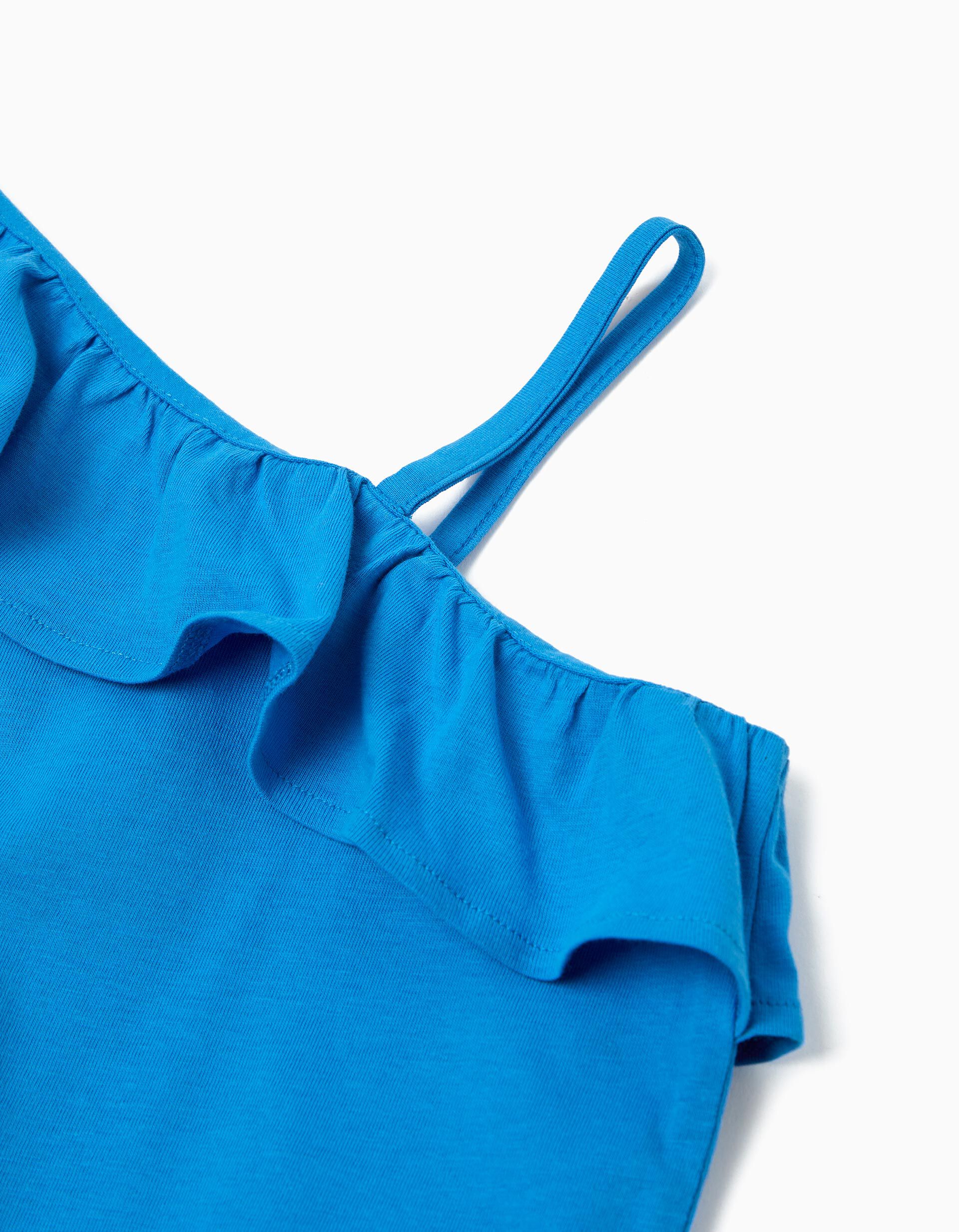 Comprar Online Top Folho, Menina, Azul