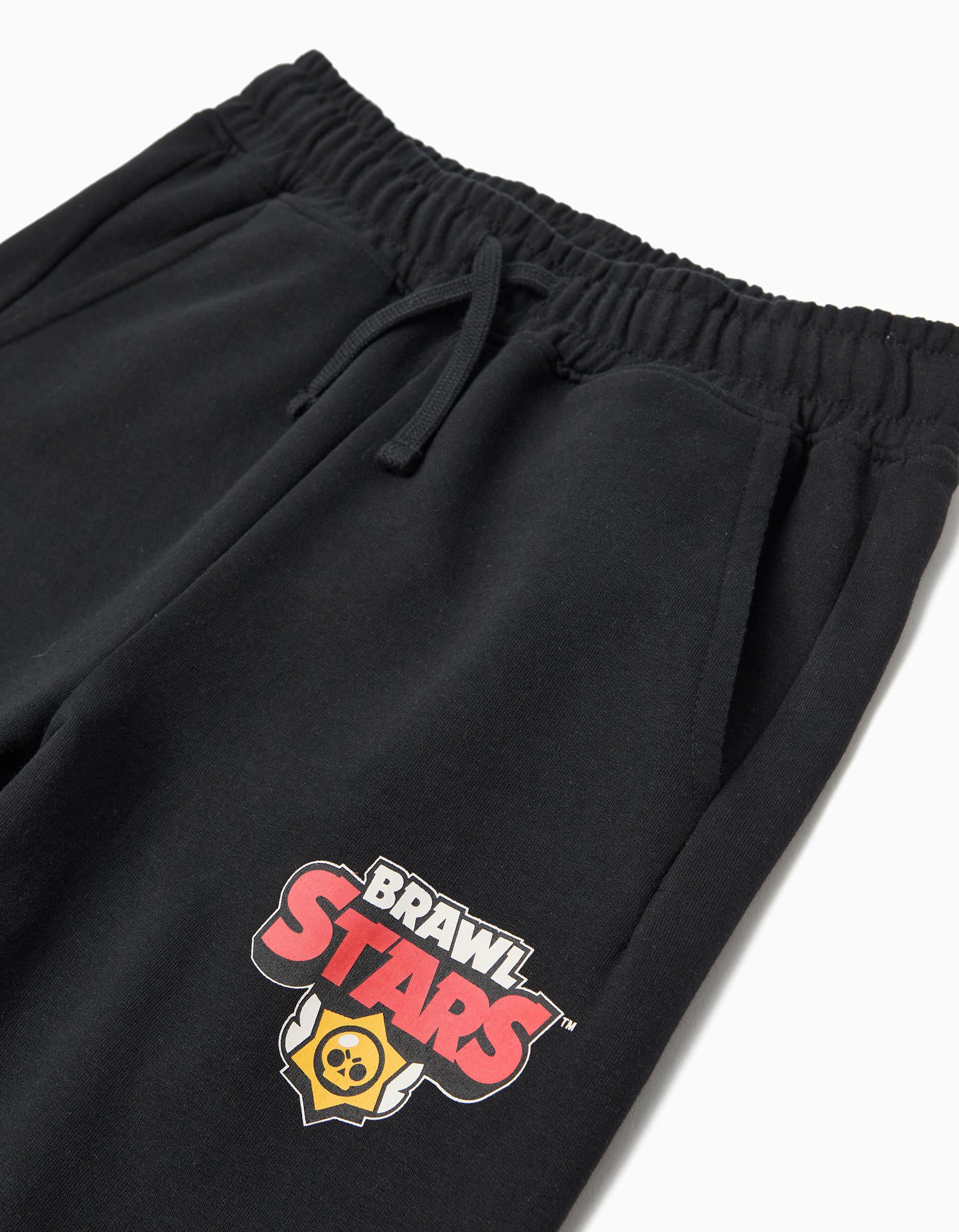 Comprar Online Joggers de Felpa 'Brawl Stars', Menino, Preto