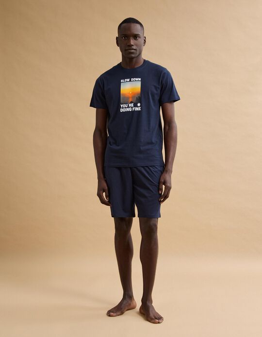 Comprar Online Pijama, Homem, Azul Escuro