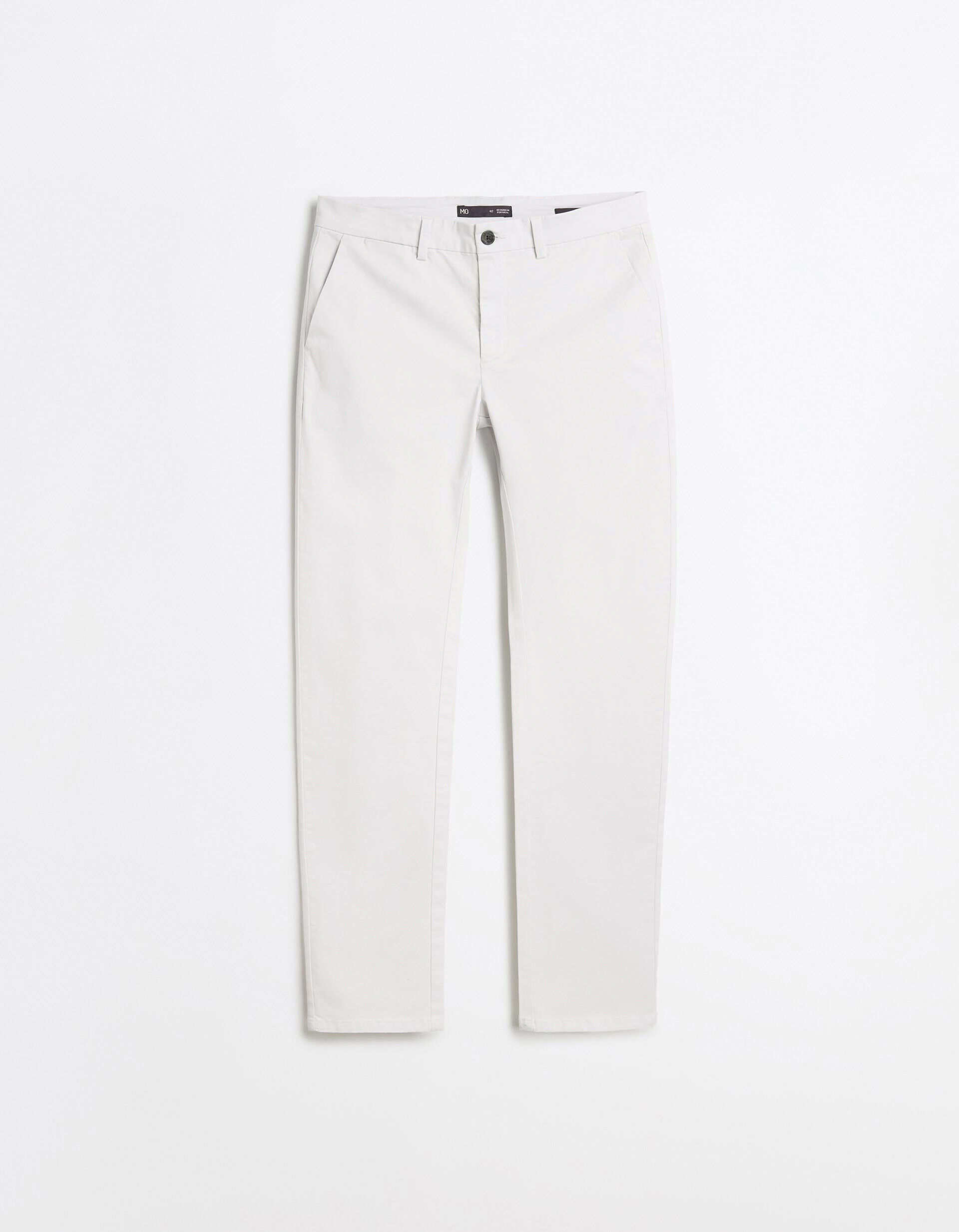 Comprar Online Cal&ccedil;as Chino Slim, Homem, Branco