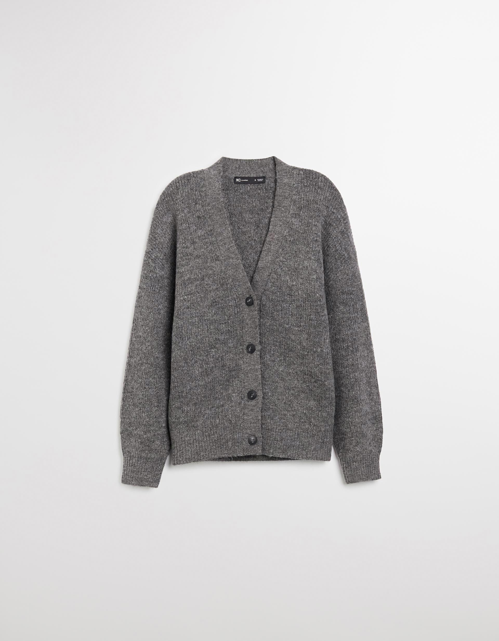 Comprar Online Casaco de Malha, Mulher, Cinzento Escuro