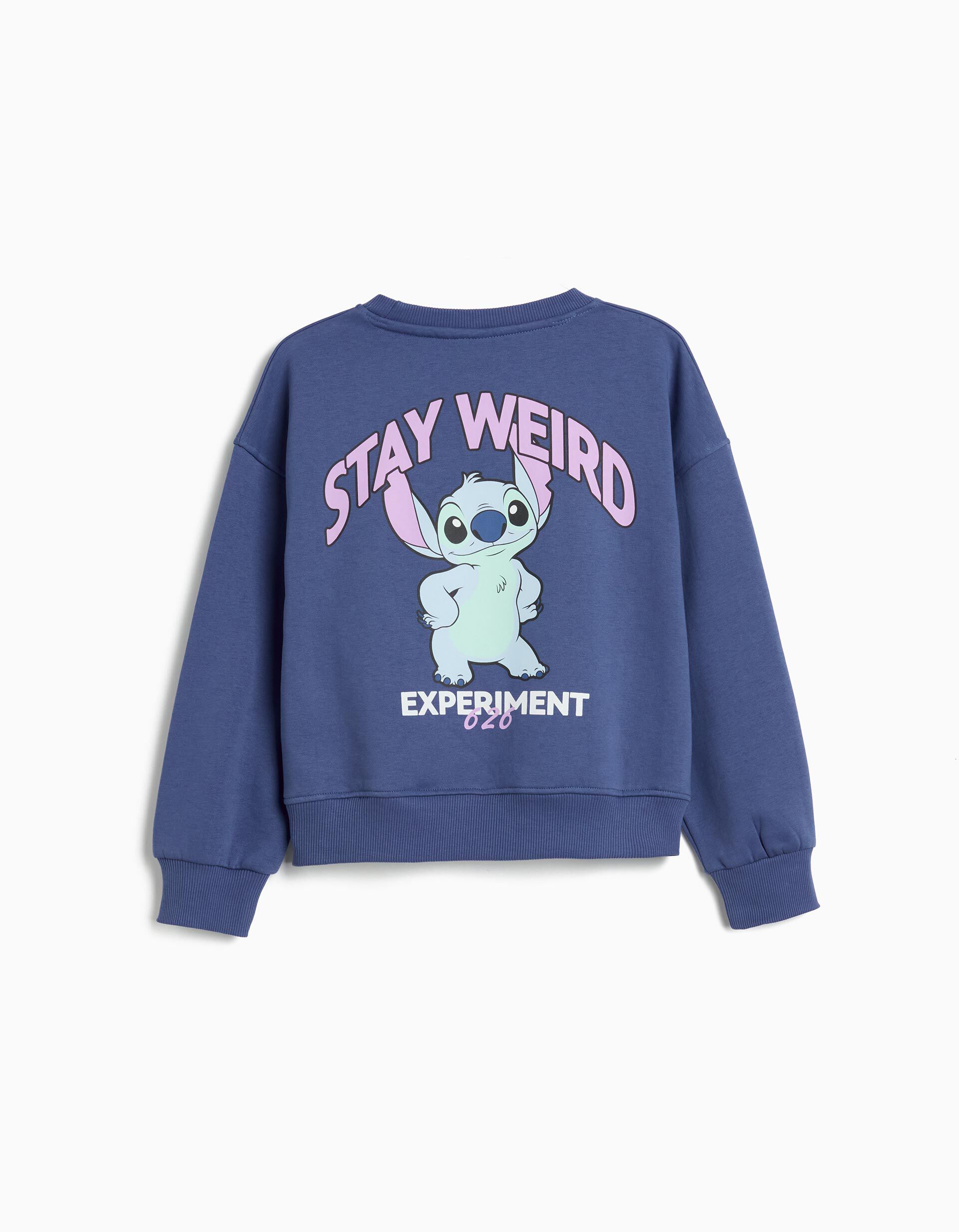 Comprar Online Sweatshirt 'Stitch' &copy;Disney, Menina, Azul