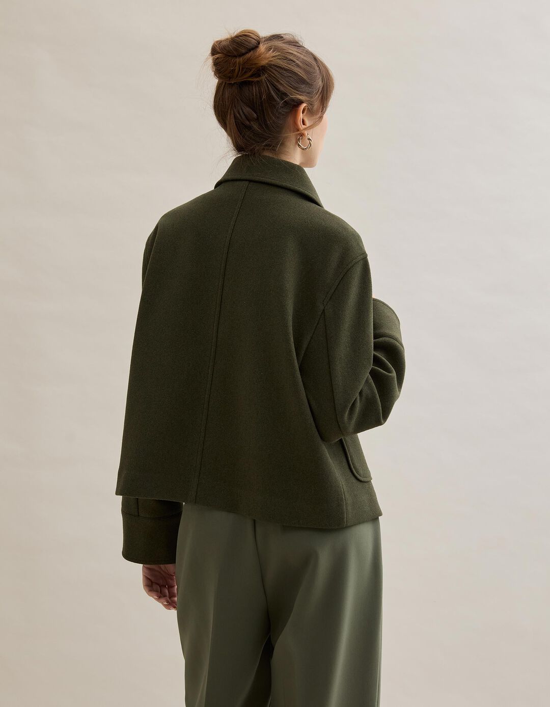 Casaco, Mulher, Verde