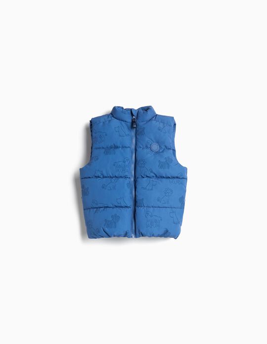 Comprar Online Colete Estampado, Menino, Azul