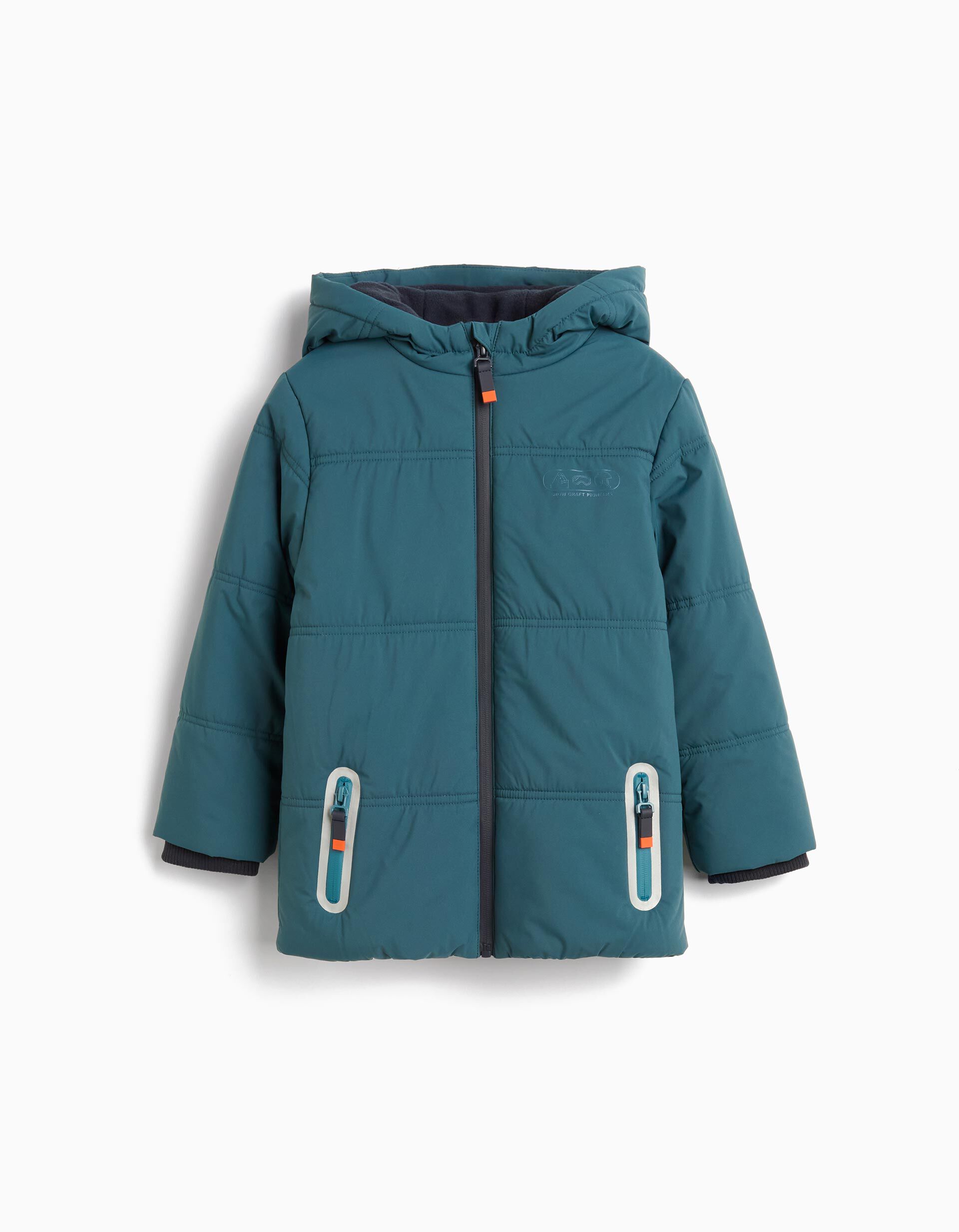 Comprar Online Casaco Acolchoado com Capuz, Menino, Azul