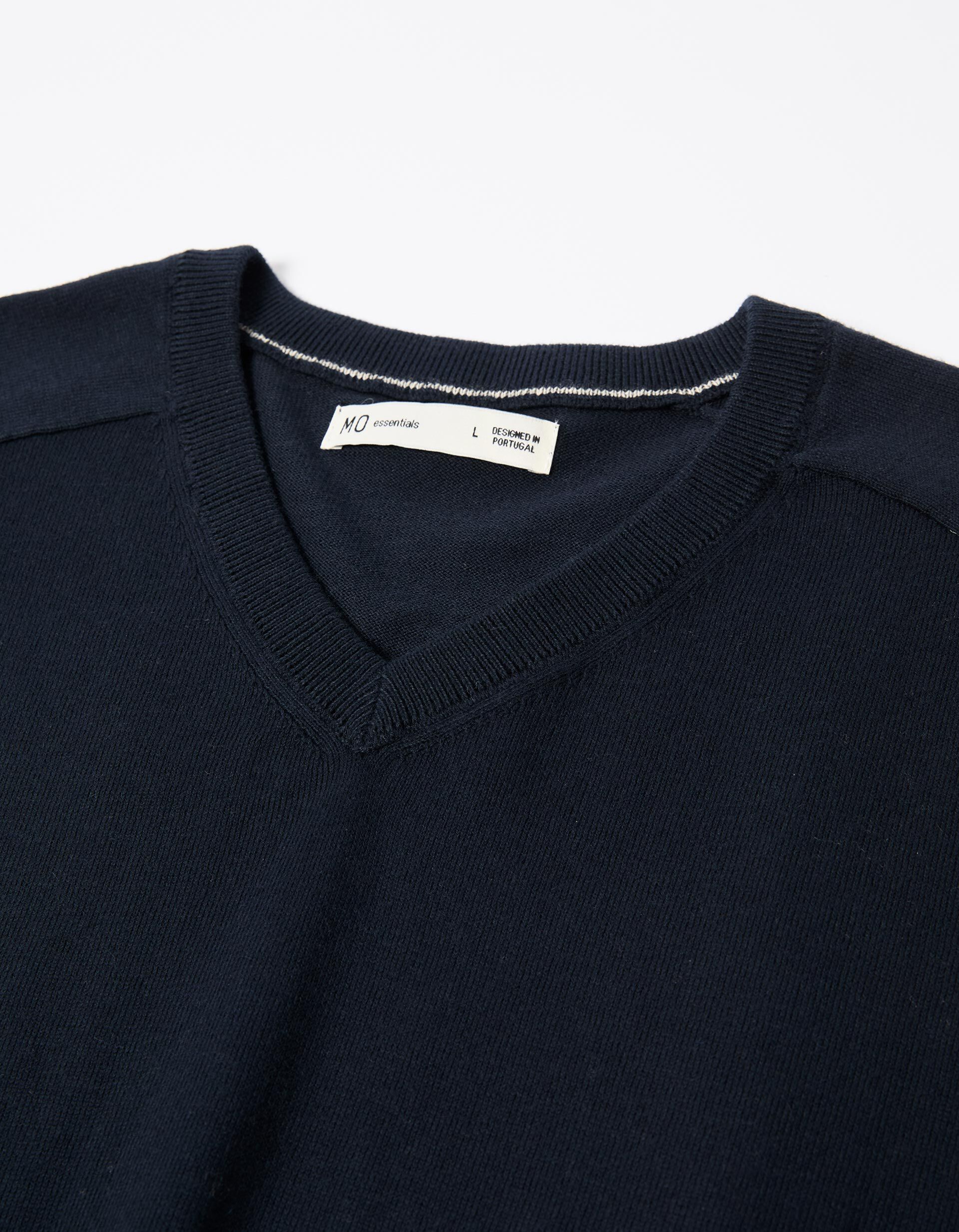 Comprar Online Camisola com Caxemira, Homem, Azul Escuro