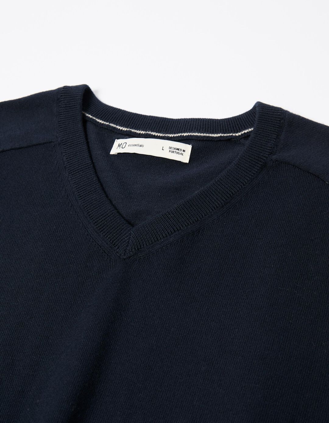 Camisola com Caxemira, Homem, Azul Escuro