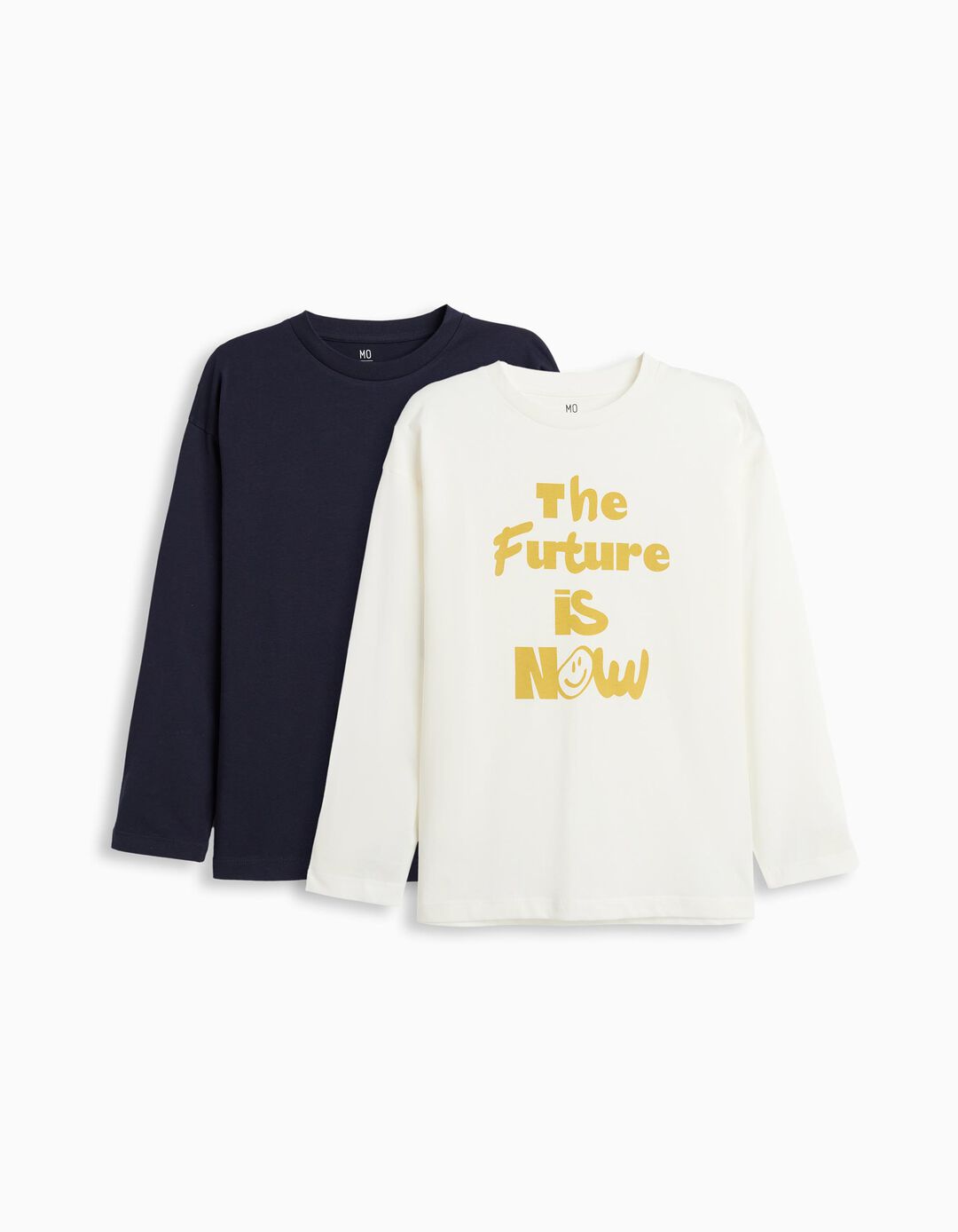 Pack 2 T-shirts, Menino, Branco