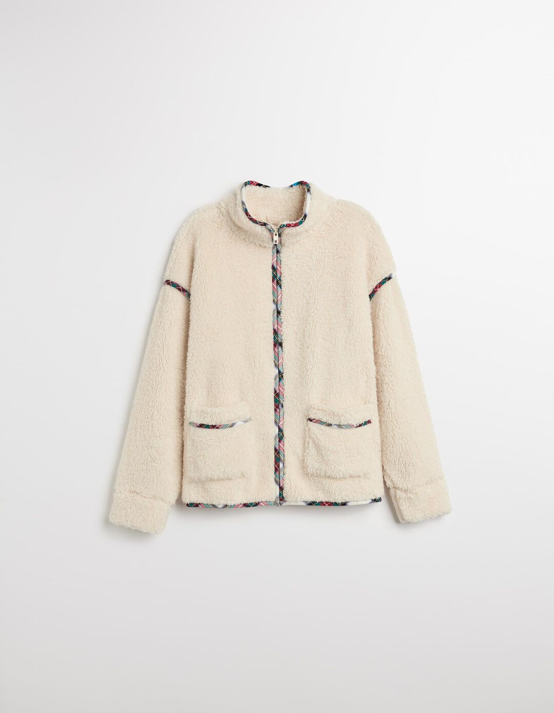 Casaco de Sherpa, Mulher, Cru 