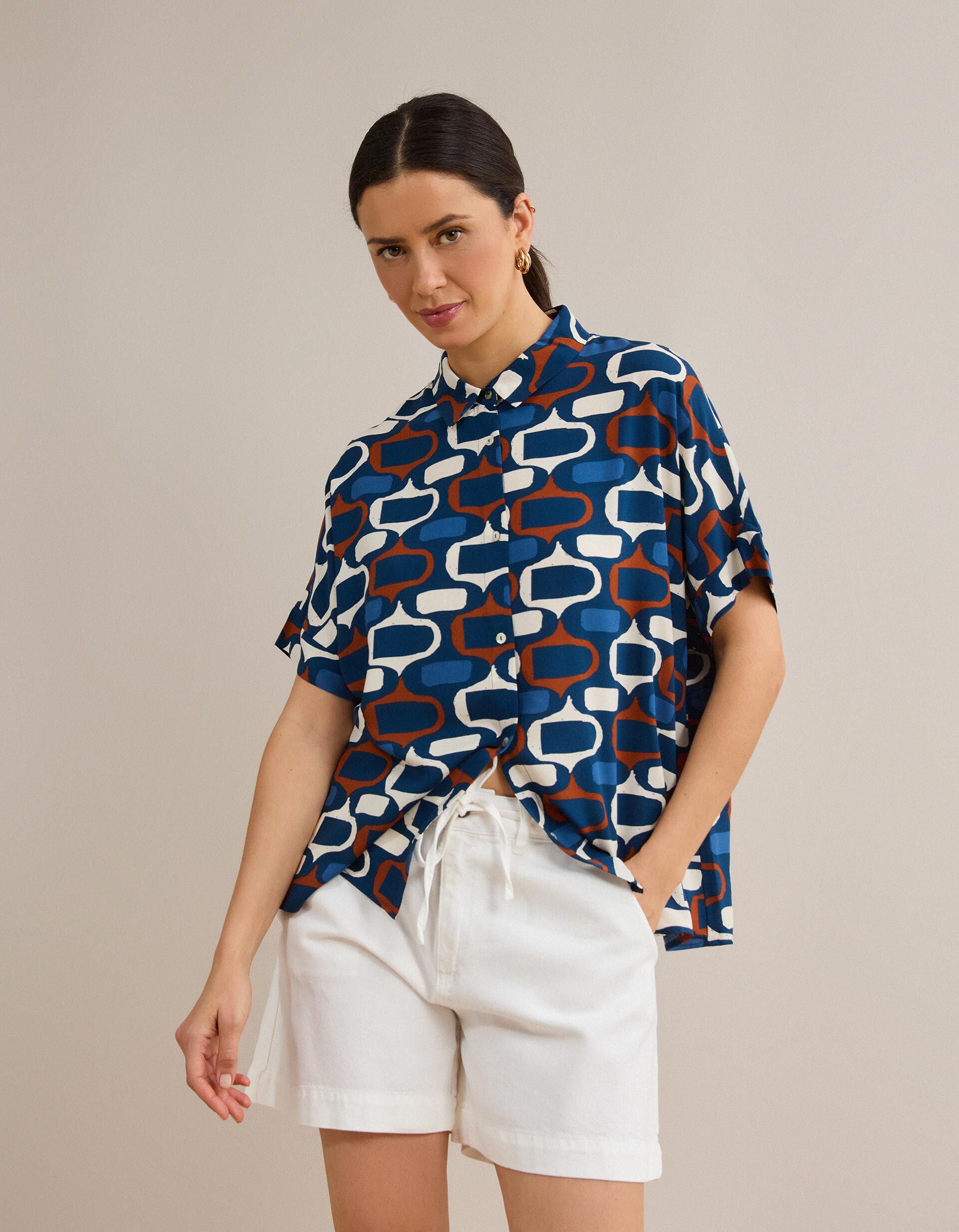 Comprar Online Camisa, Mulher, Azul