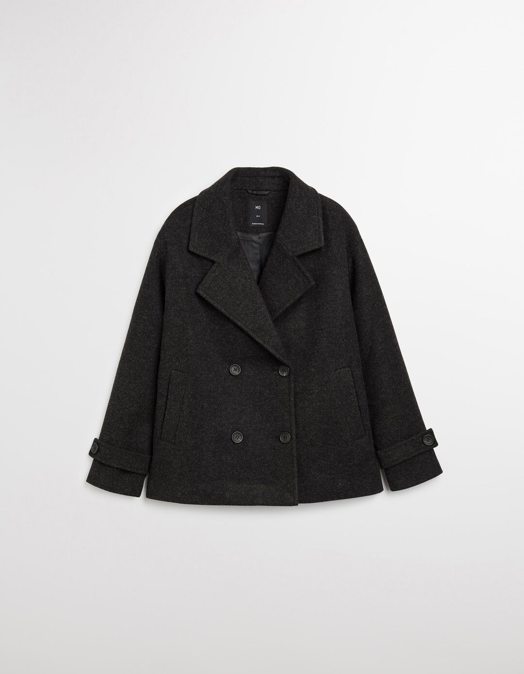 Casaco, Mulher, Cinzento Escuro