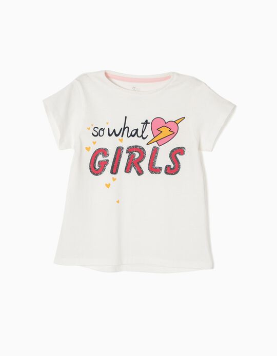 White T-Shirt, Girls