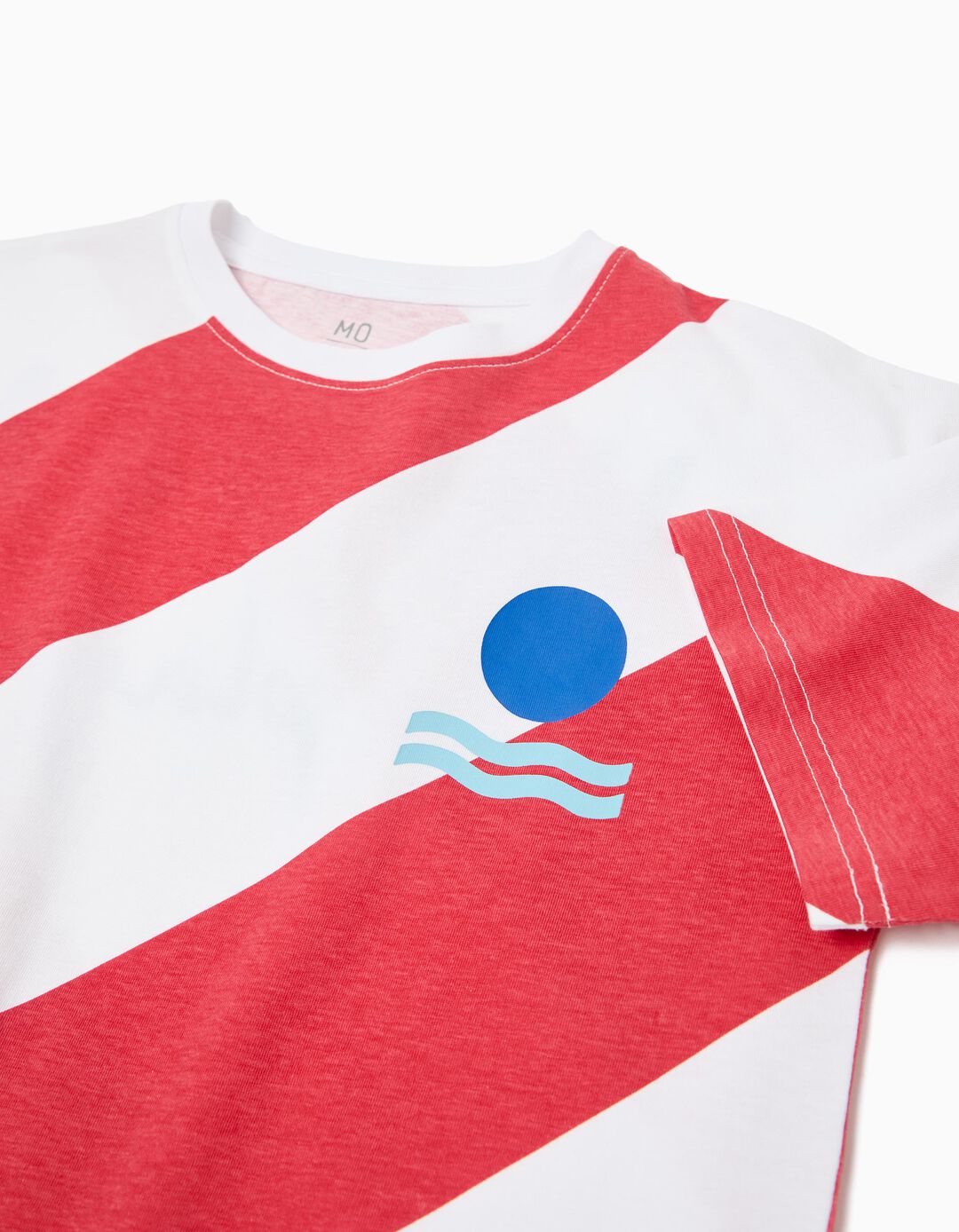 T-shirt, Menino, Branco