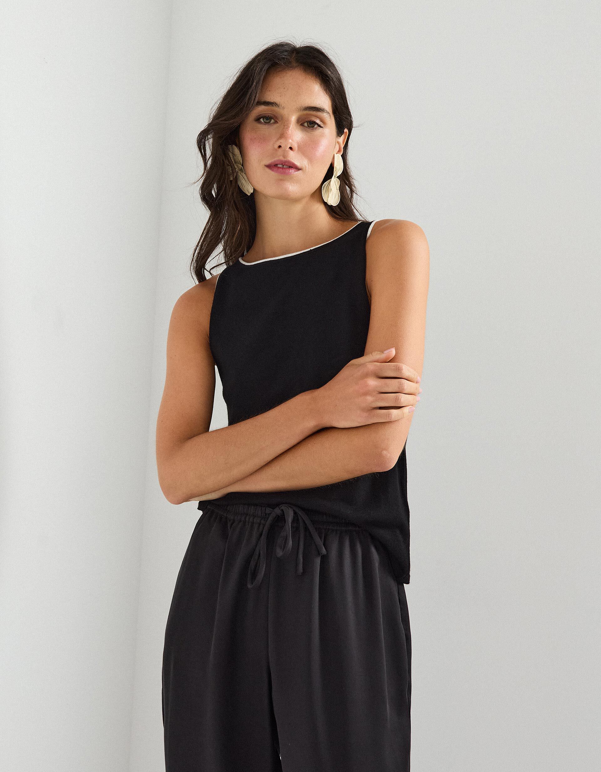 Comprar Online Top, Mulher, Preto